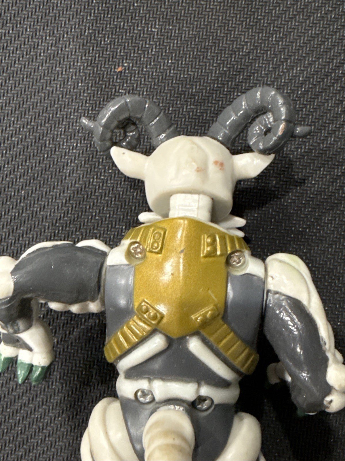 Bandai Mighty Morphin Power Rangers 1995 Head Butting Robogoat Figure Only Evil - toyscardscomics
