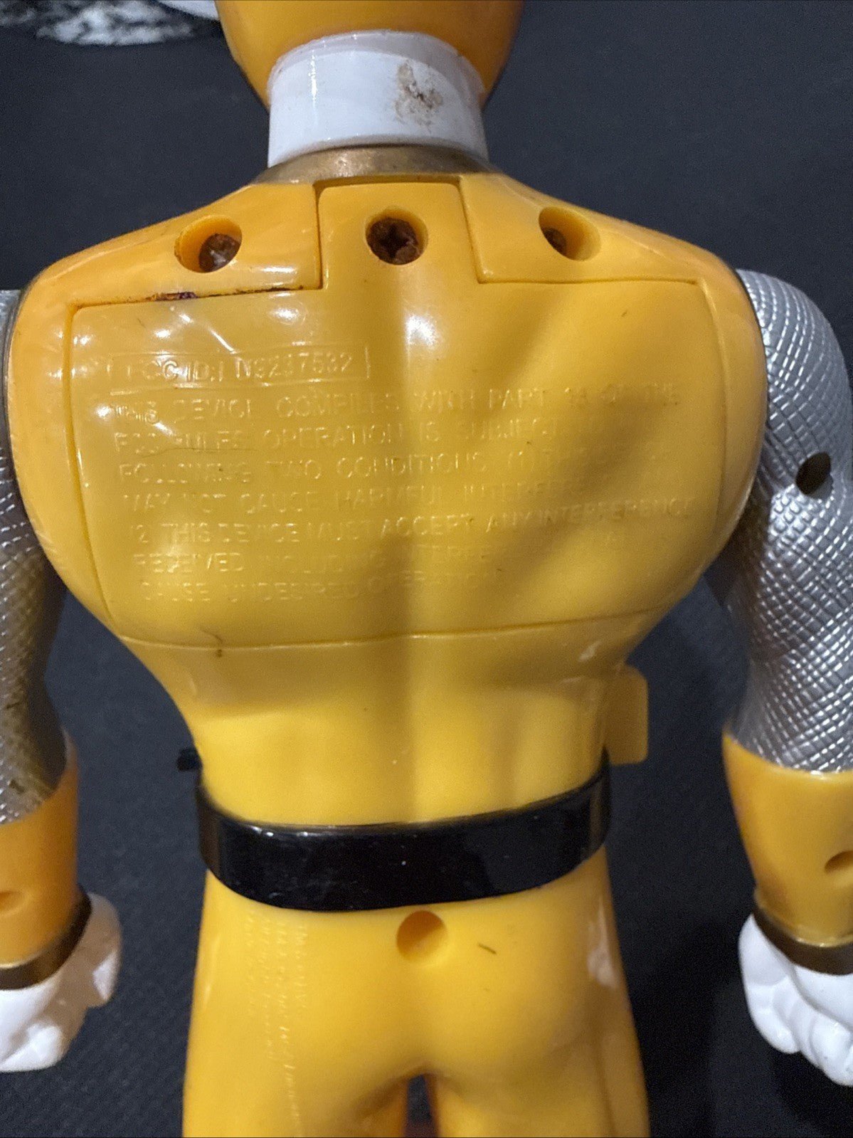 Bandai Power Rangers Dino Thunder Yellow Action Figure *Does Not Talk* [A5] - toyscardscomics