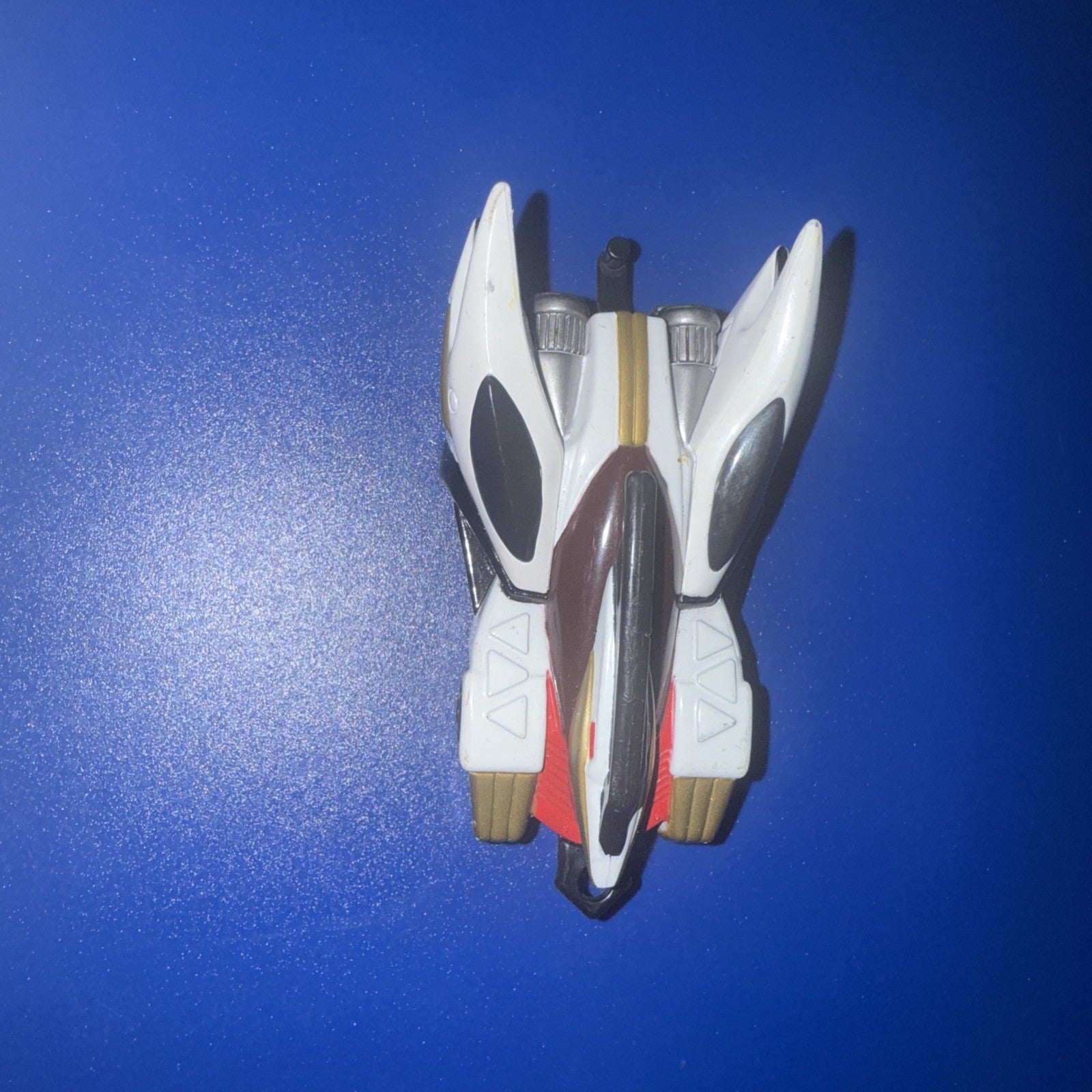 Bandai Power Rangers Dinothunder White Raptor Chariot 2003 - toyscardscomics