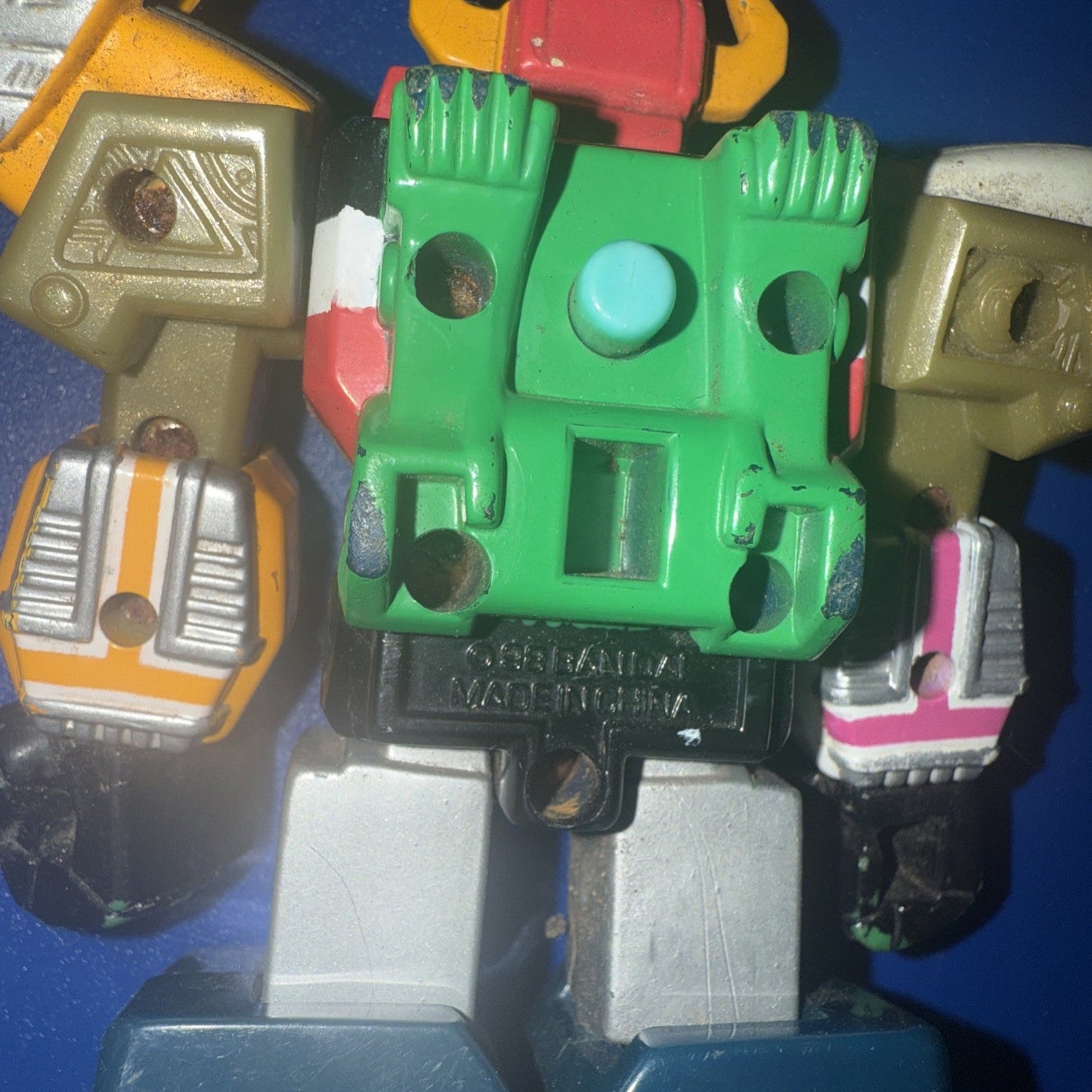 Bandai Power Rangers Lost Galaxy Megazord 6 - inch Action Figure 1998 - toyscardscomics