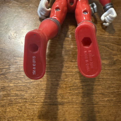 Bandai Power Rangers SPD Light Patrol Red Ranger 5.5" Inch Action Figure 2004 - toyscardscomics