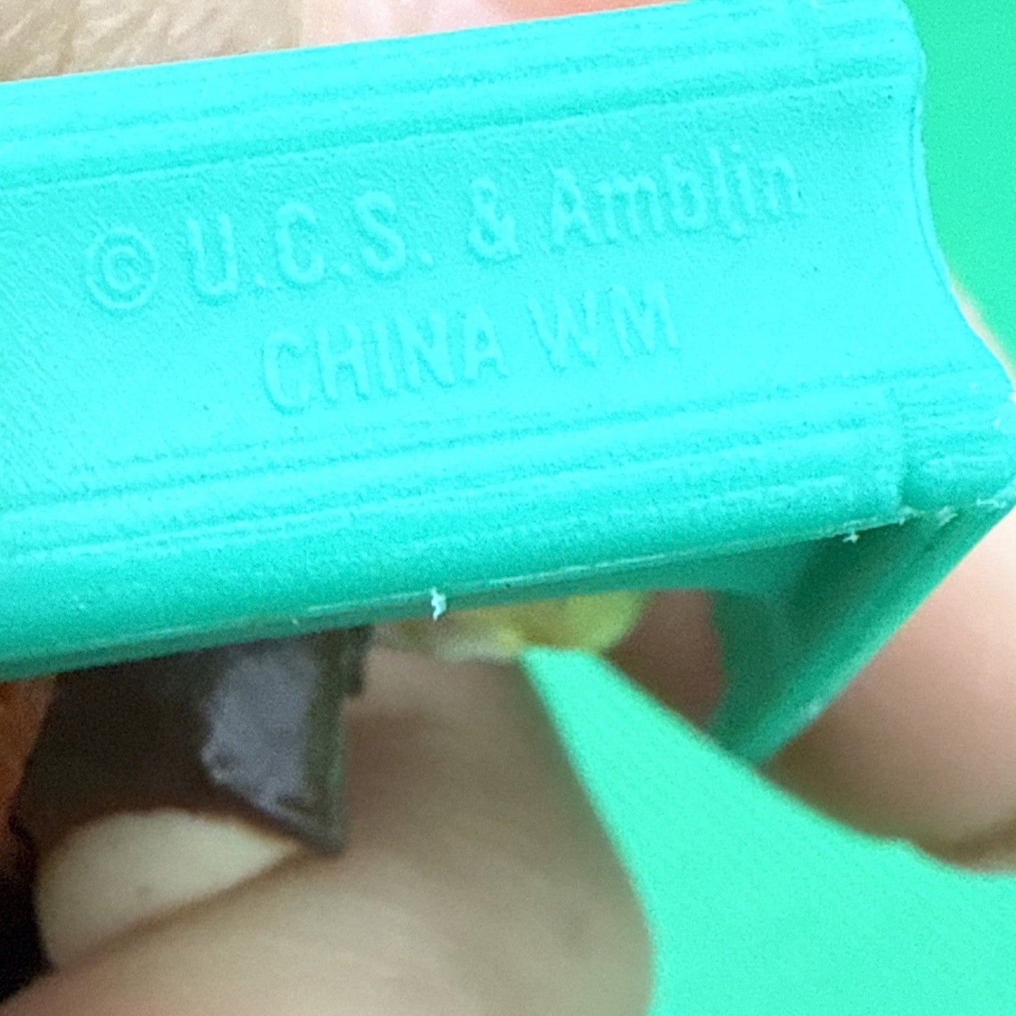 Barney Rubble Mc Donald’s Happy Meal Toy 1993 Vintage - toyscardscomics