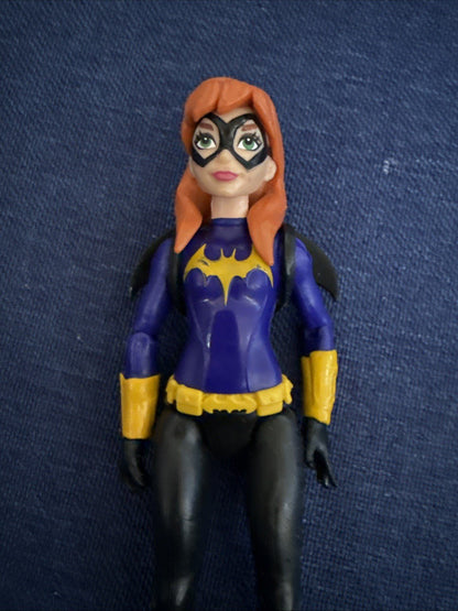 BATGIRL DC SUPER HERO GIRL 6” ACTION FIGURE PLASTIC TOY 2015 - toyscardscomics