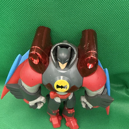 Batman DC Comics Jetpack Armor Action Figure Wings Red Gray Toy - toyscardscomics