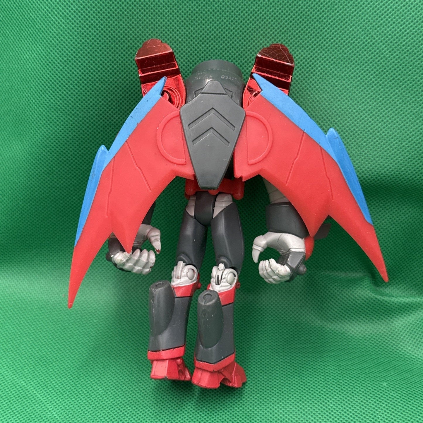 Batman DC Comics Jetpack Armor Action Figure Wings Red Gray Toy - toyscardscomics