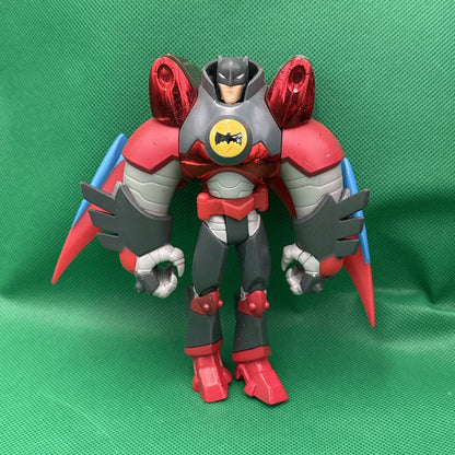 Batman DC Comics Jetpack Armor Action Figure Wings Red Gray Toy - toyscardscomics