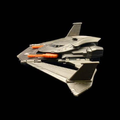 Batman Mattel 2015 DC Comics Stealth Fighter Plane Pull Back Winds Up Guns Move - toyscardscomics