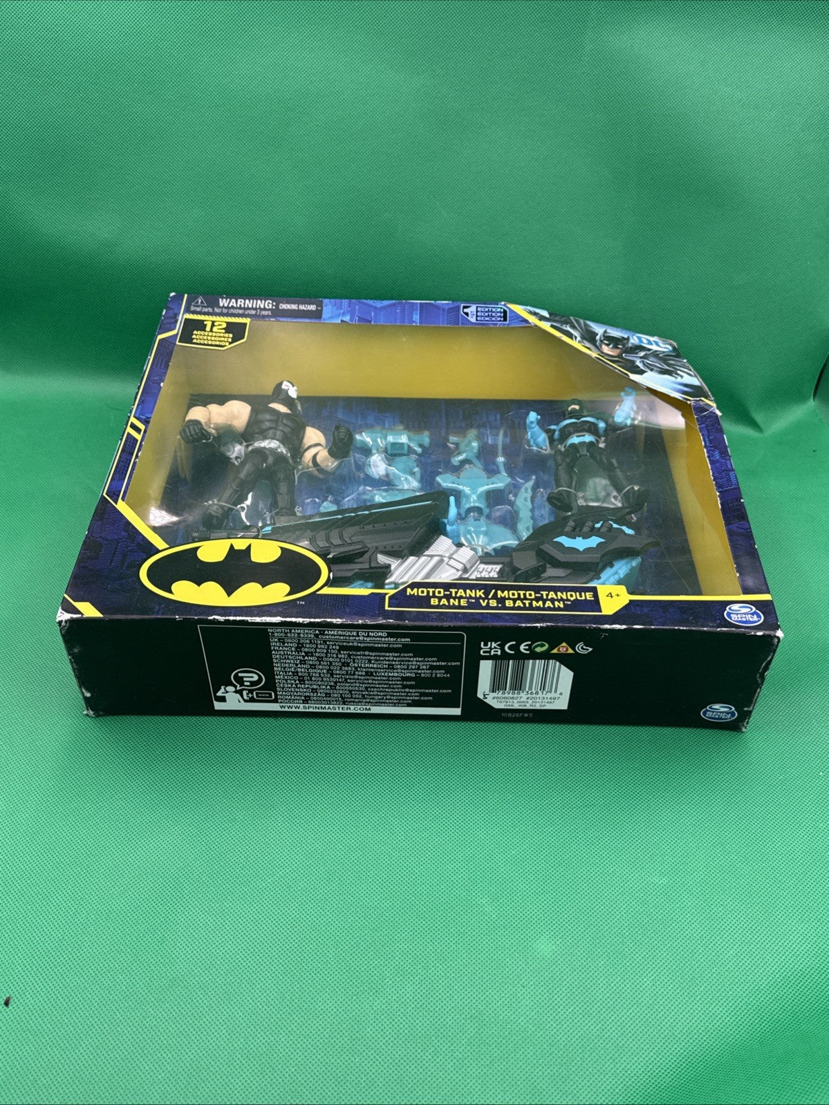 Batman moto - tank toy vehicle bane batman action figures DC Comics - toyscardscomics