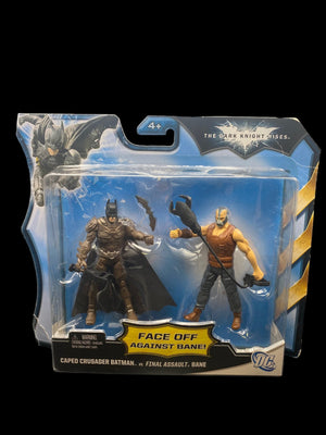 Batman The Dark Knight Rises Caped Crusader Batman vs. Final Assault Bane, New
