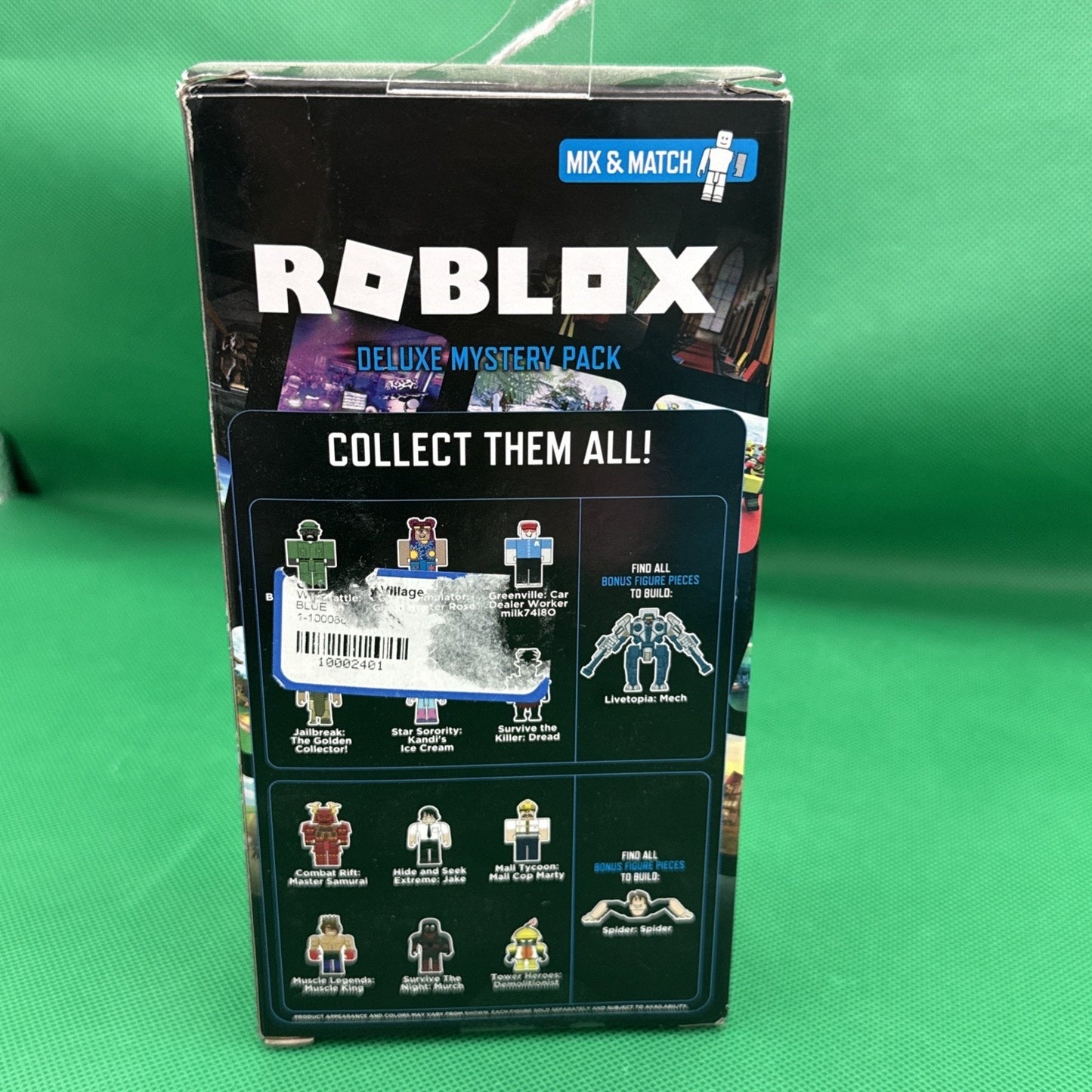 ROBL0X Series 3 MASTER SAMURAI Figure With Token Item - SEALED New