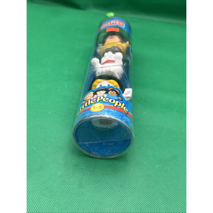 New Fisher Price Little People Tube B4063 Fireman George Dog Nurse Doctor Cat