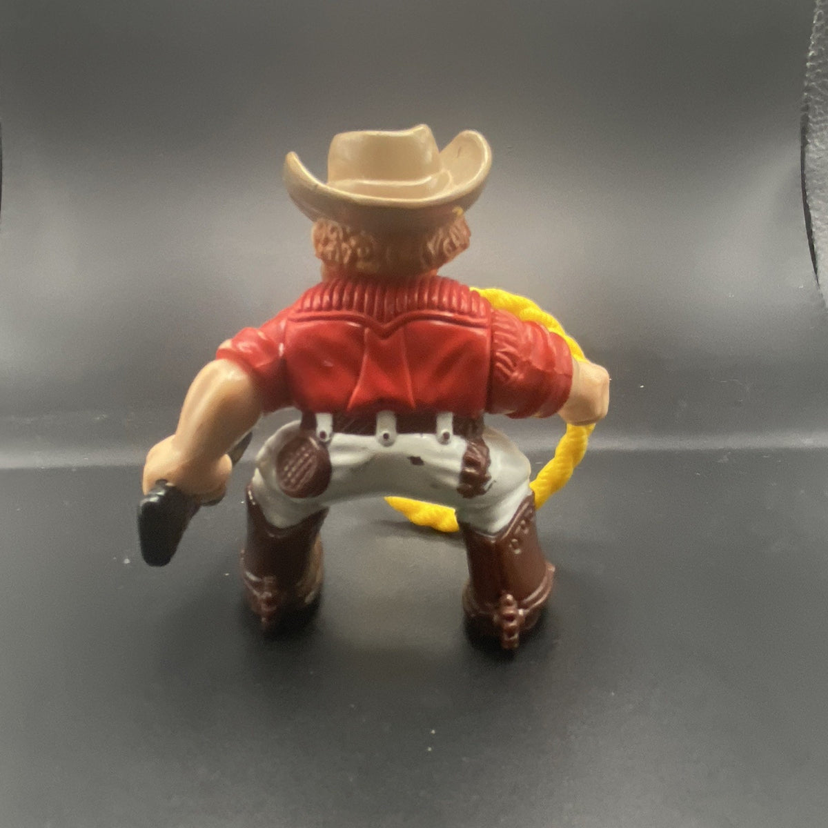 Vintage 1996 Fisher Price Great Adventure Cowboy With Working Lasso & Rifle