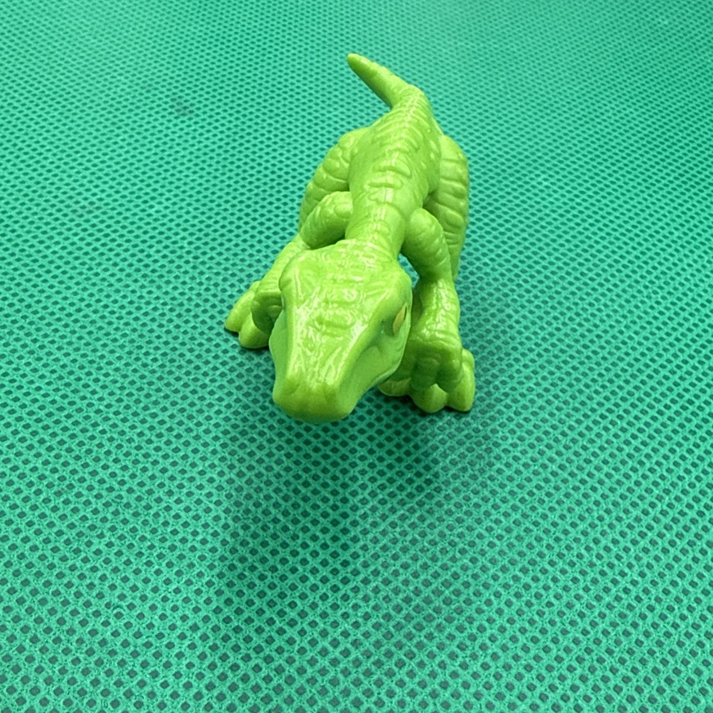 Fisher Price Imaginext Jurassic World Advent Green Velociraptor 2.5" Figure