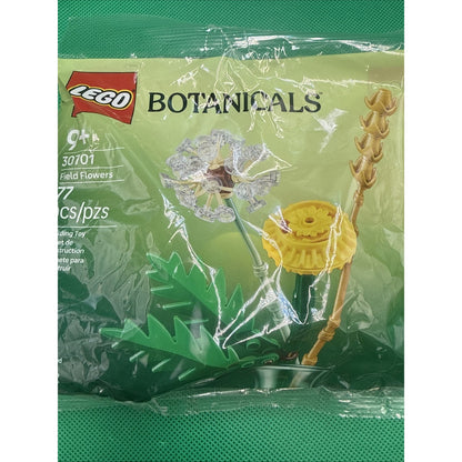 Lego Botanicals Field Flowers Dandelion 30701 Retired Poly Bag New Sealed 2025