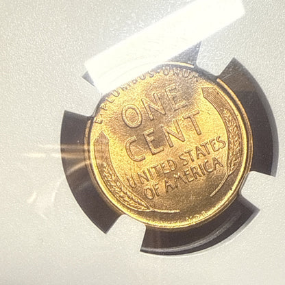 1909 VDB Lincoln Cent NGC MS 65 RD - Bullion Plus