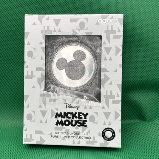 Agoro Mickey Mouse Iconic Silhouettes 2026 1/2 oz .999 Silver Uncertified Coin