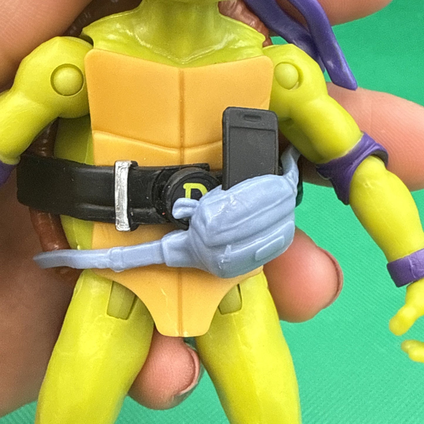 Teenage Mutant Ninja Turtle Donatello The Brains Action Figure Loose 4.75” TMNT