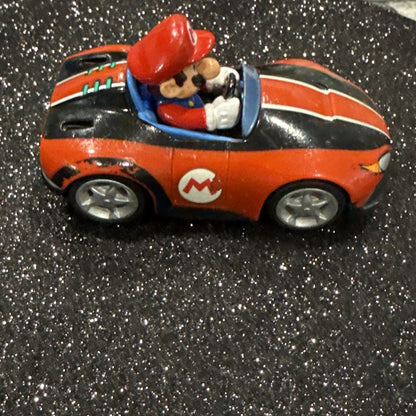 Mario Kart Wii - Pull & Speed car Wild Wing Mario 2012 4" **Read**