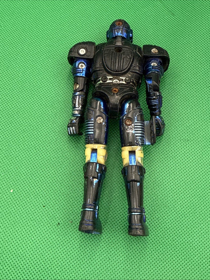 Beetleborgs Blue Stinger AV Bandai Saban's Beetle - Borgs 1996 Toy Figure - toyscardscomics