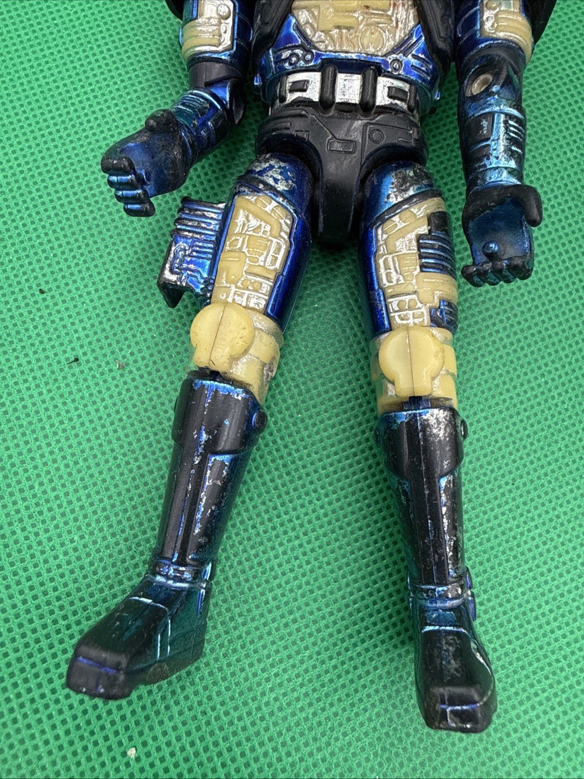 Beetleborgs Blue Stinger AV Bandai Saban's Beetle - Borgs 1996 Toy Figure - toyscardscomics