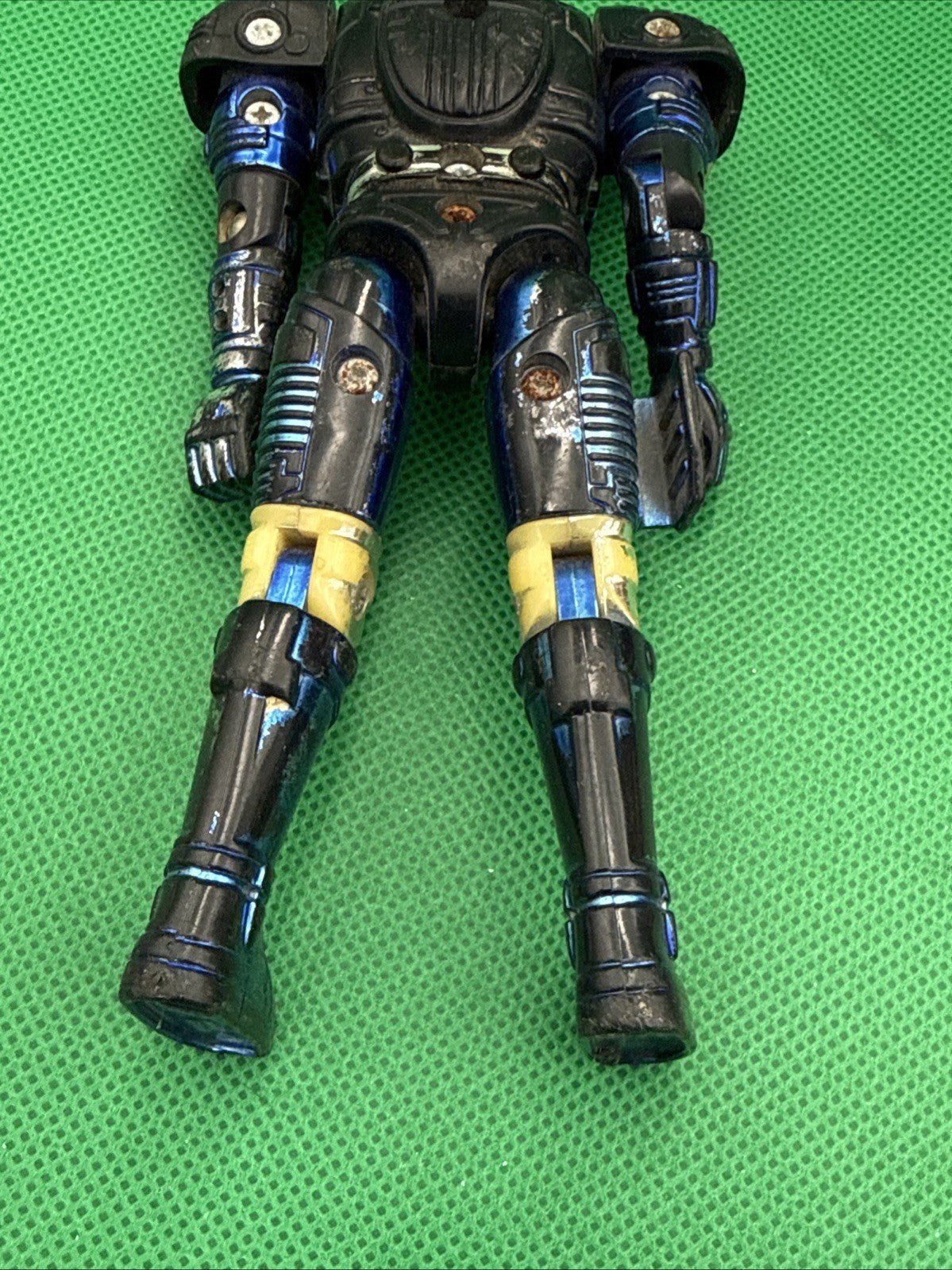 Beetleborgs Blue Stinger AV Bandai Saban's Beetle - Borgs 1996 Toy Figure - toyscardscomics