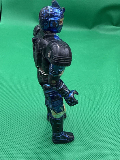 Beetleborgs Blue Stinger AV Bandai Saban's Beetle - Borgs 1996 Toy Figure - toyscardscomics