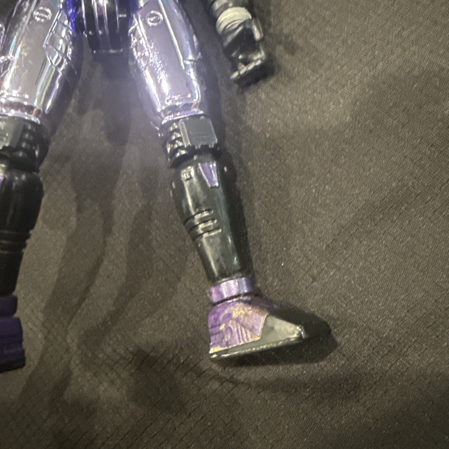 Beetleborgs Metallix Platinum Purple 5.5" Figure Bandai 1997 - toyscardscomics