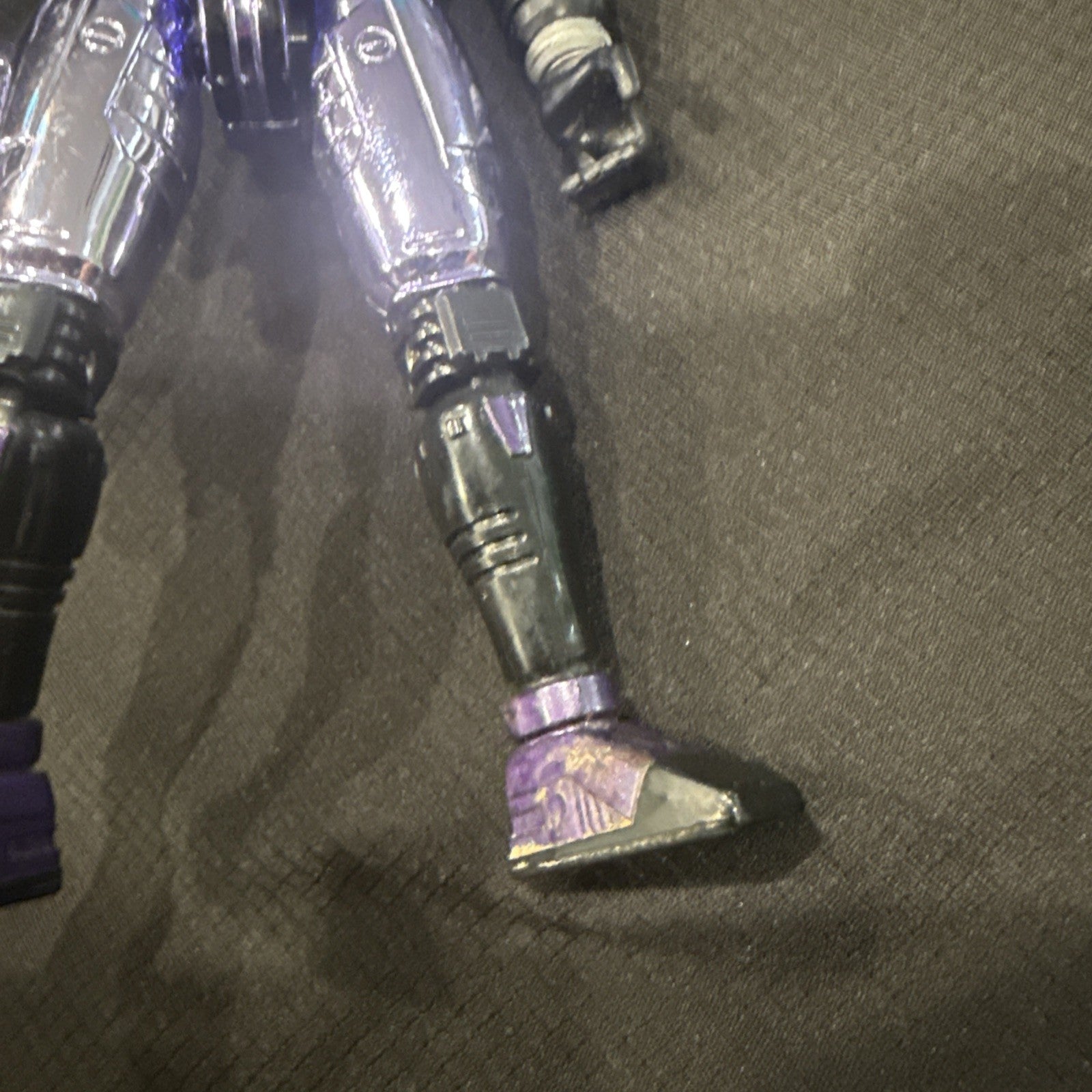 Beetleborgs Metallix Platinum Purple 5.5" Figure Bandai 1997 - toyscardscomics