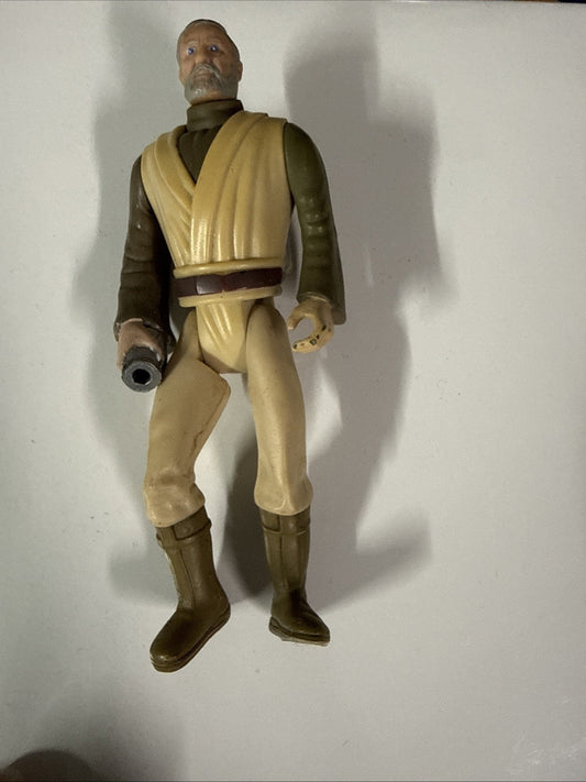 Ben Obi - Wan Kenobi Star Wars Vintage Kenner 1996 - No Saber Toy 4" 16 - toyscardscomics