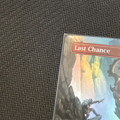 Last Chance (Borderless) LP Foil 435 Dominaria Remastered MTG