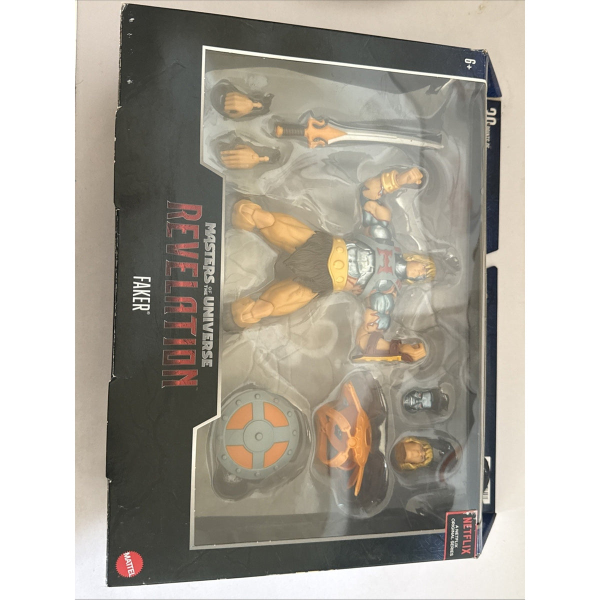 Mattel Masters of the Universe Masterverse Revelation Faker Figure (BOX DAMAGE)