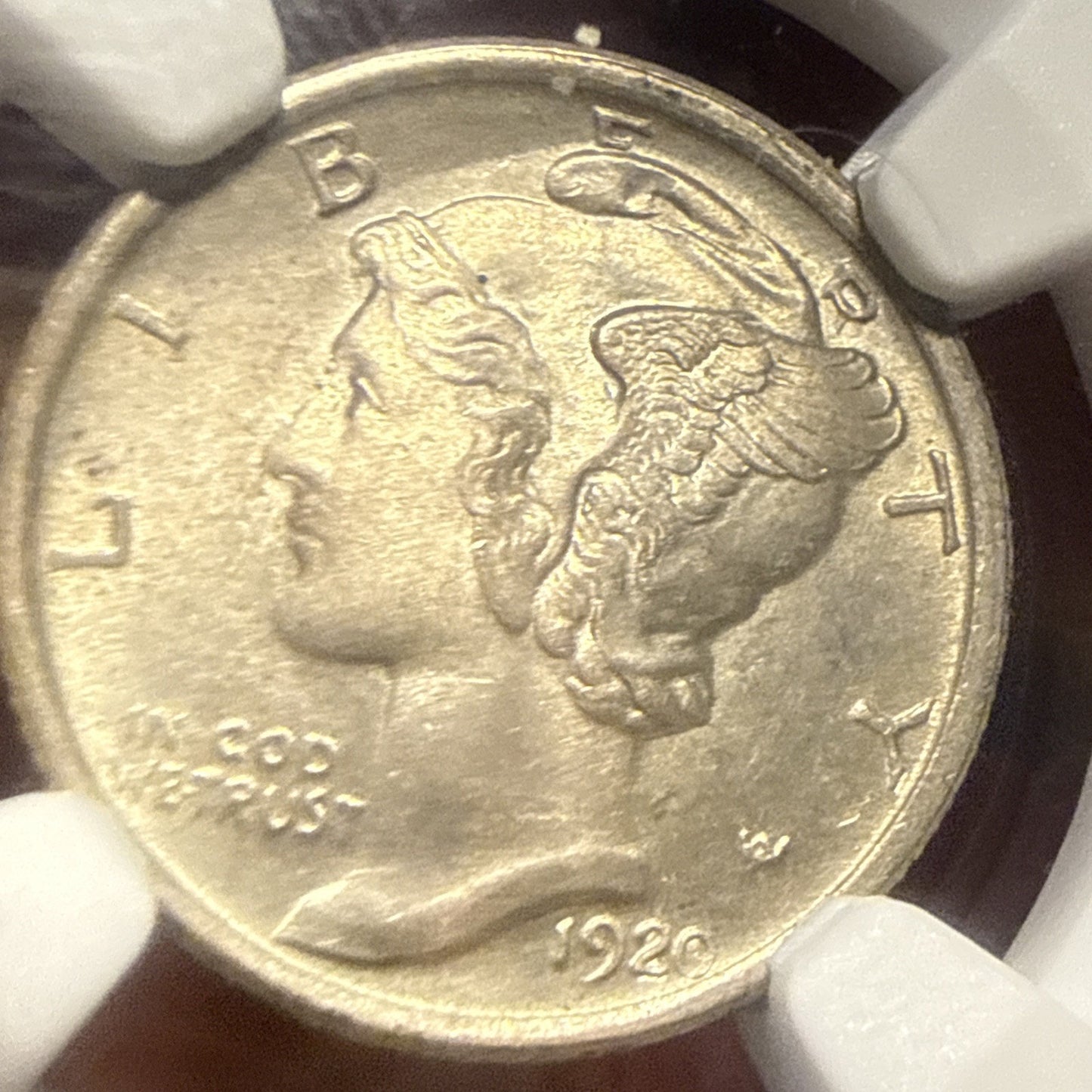 1920 MERCURY DIME NGC CERTIFIED MS 63 FB FULL BANDS - Bullion Plus