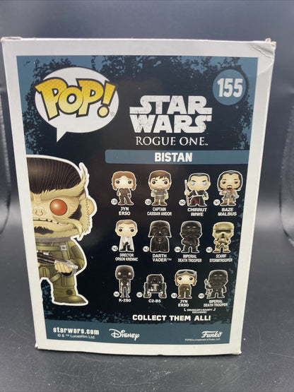 Bistan Funko Pop Star Wars Rogue One NYCC Con Exclusive 2016 Limited Edition 155 - toyscardscomics