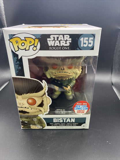 Bistan Funko Pop Star Wars Rogue One NYCC Con Exclusive 2016 Limited Edition 155 - toyscardscomics