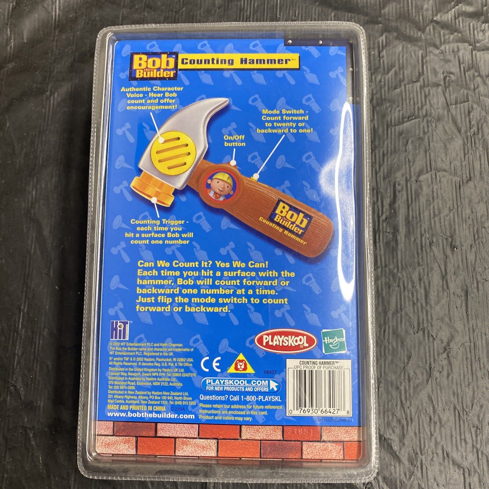 BOB THE BUILDER COUNTING HAMMER (A) - toyscardscomics