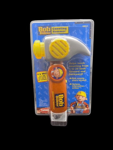 Bob the Builder Counting Hammer Toy - toyscardscomics