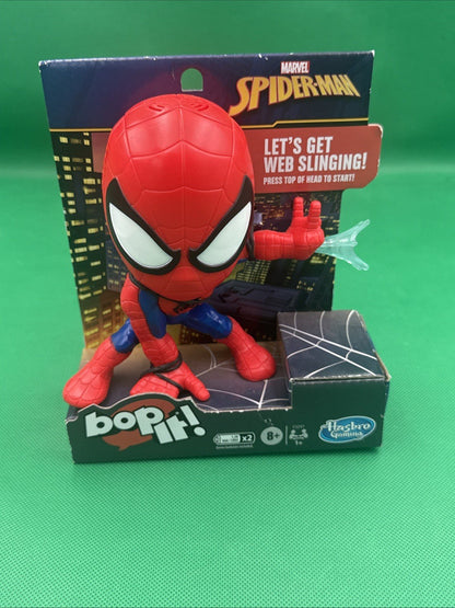 Bop It! Marvel Spider - Man Edition Family Party Game Hasboro NEW - toyscardscomics