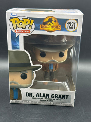 BRAND NEW Funko POP! Dr. Alan Grant #1221 (Jurassic World Dominion)