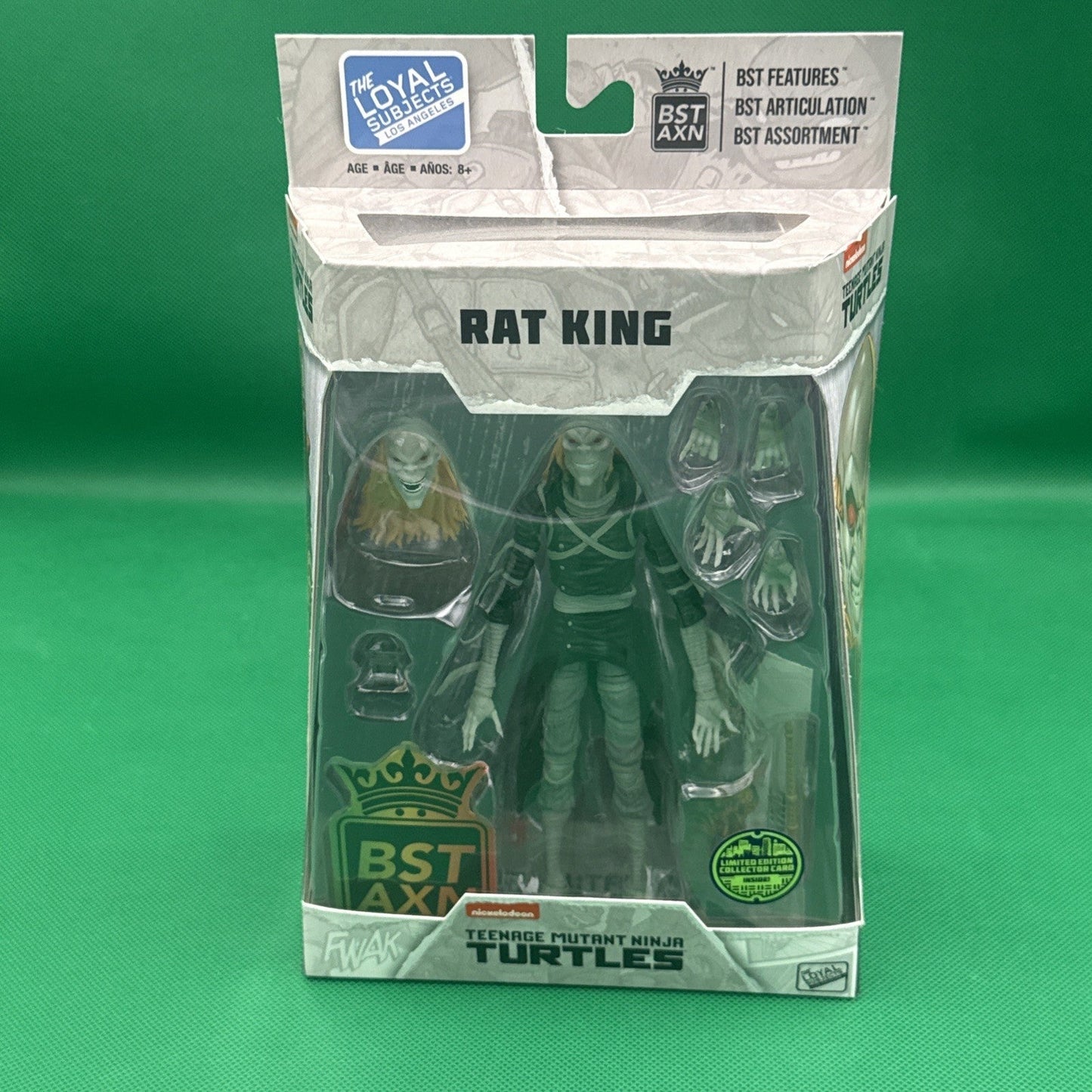 BST Features RAT KING Teenage Mutant Ninja Turtles Action Figure NIB - toyscardscomics
