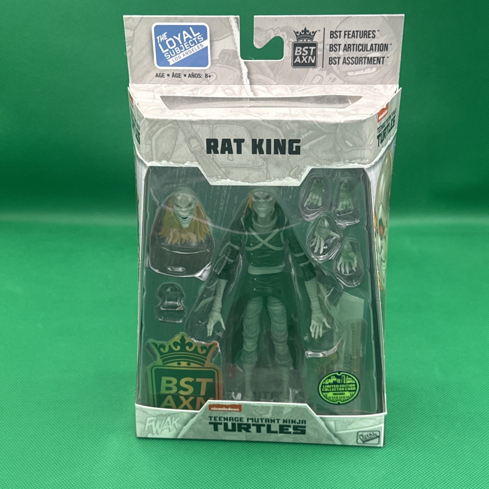 BST Features RAT KING Teenage Mutant Ninja Turtles Action Figure NIB - toyscardscomics