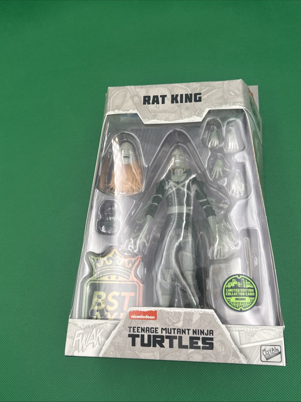 BST Features RAT KING Teenage Mutant Ninja Turtles Action Figure NIB - toyscardscomics