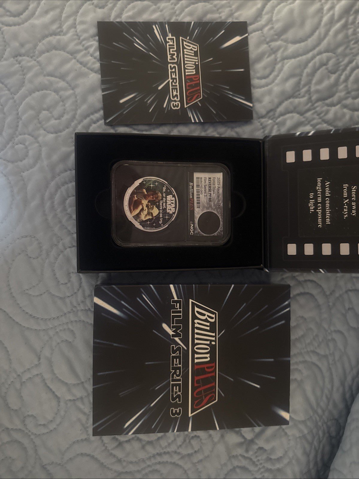 Bullion Plus Film Series 3 - Star Wars - Force Trials - 1oz Silver/Jedi Robe Cut - toyscardscomics