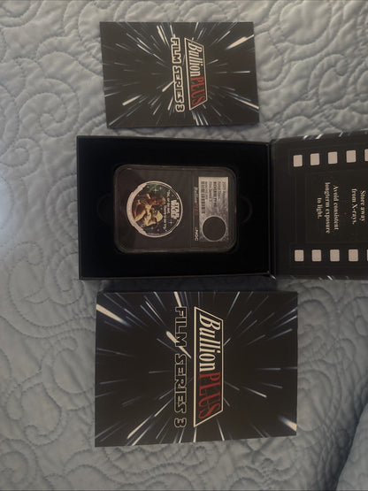 Bullion Plus Film Series 3 - Star Wars - Force Trials - 1oz Silver/Jedi Robe Cut - toyscardscomics
