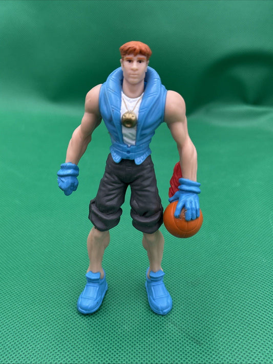 Burger King Backstreet Boys BRIAN Flaming Basketball Figure 2000 Stan Lee Media - toyscardscomics