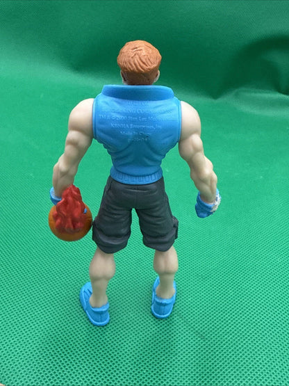 Burger King Backstreet Boys BRIAN Flaming Basketball Figure 2000 Stan Lee Media - toyscardscomics