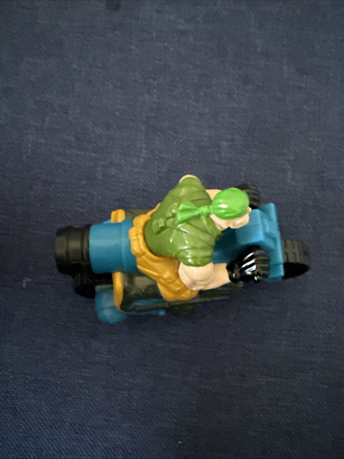 Burger King Kid's Meal Toy Small Soldiers 1998 Nick Nitro on Motorcycle - toyscardscomics