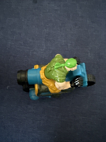 Burger King Kid's Meal Toy Small Soldiers 1998 Nick Nitro on Motorcycle - toyscardscomics