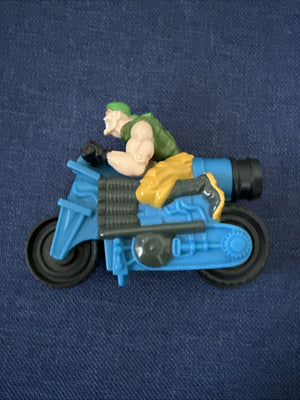 Burger King Kid's Meal Toy Small Soldiers 1998 Nick Nitro on Motorcycle