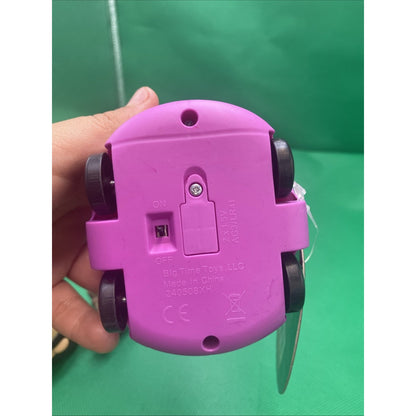 CRITTER CARS HALLOWEEN LIGHT-UP PURPLE WITCH ROLLING 4" X 4" TOY (SC61)