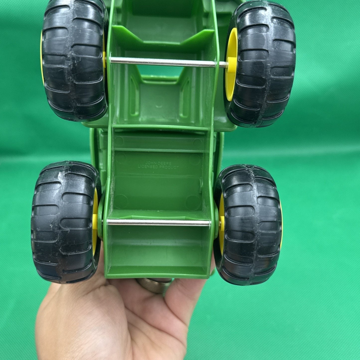 John Deere 6" Big Scoop Dump Truck Toy Green & Yellow Logo Kids Toy